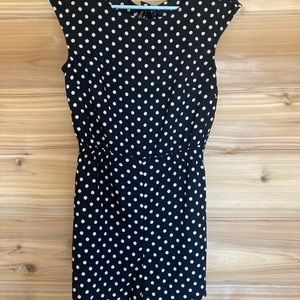 Ann Taylor LOFT polka dot jumper